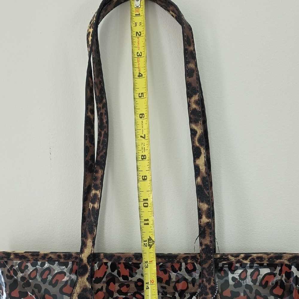 Kendall & Kylie Leopard Print Tote. Brand Name In Red Letters. NWT - Picture 6 of 11